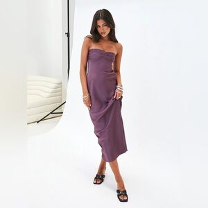 Princess Polly Maryska Strapless Maxi Dress